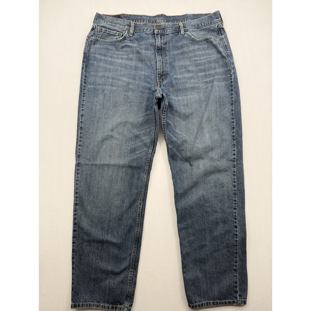 Levi's 550 Men's Relaxed‎ Straight Fit Jeans W42x34 Medium Blue Wash